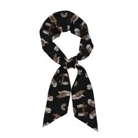 sttnnper Fashion Multiple Owls Print Women's Scarf â€“ Lightweight Breathable 