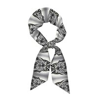 sttnnper Fashion Colorless Owl Print Women's Scarf â€“ Lightweight Breathable 