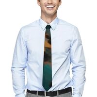 LOKLNEYK Owl Men's Necktie Classic Ties Formal Necktie Jacquard Neck Ties for Business And Wedd