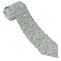 Novastar Ties for Men - Comfort Heart Owl Print Men'S Neckties for Business Wedding Father'