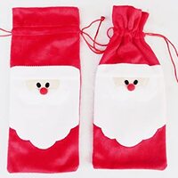 The Crafty Owl Plush Santa Claus Wine Bottle Bag Cover for Christmas (3)