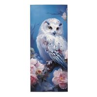 LOKLNEYK Owl Quick-Dry Sports Towel - Super Soft Microfiber, Highly Absorbent for Yoga, Gym, Fitness