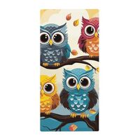 JTREHY Owls on Tree Branches Towel Soft Lightweight Microfiber Towel Highly Absorbent Quick Drying T