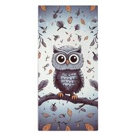 FekiLoot Owl Tree Branches Towel Soft Comfortable Superfine Fiber Towels Lightweight Absorbent Quick