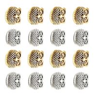 STOBAZA 30Pcs Owl Alloy Spacer Beads DIY Jewelry Making for Necklace Bracelet Earrings Unique Night 