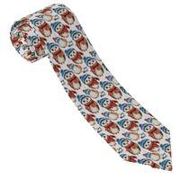 GVYGVY Ties for Men - Comfy Scarf Owl Cute Print Men's Neckties for Business Wedding Father