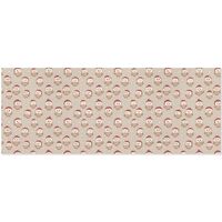 OTVEE Cartoon Owls in Santa Hats Design Birthday Wrapping Paper Roll, Mini Roll Gift Wrap Perfect fo