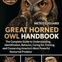 GREAT HORNED OWL HANDBOOK: The Complete Guide to Understanding, Identification, Behavior, Caring for