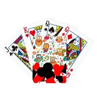 DIYthinker Flowers s Owls Hand Painting Drawing Symbol Poker Playing Card Classic Game