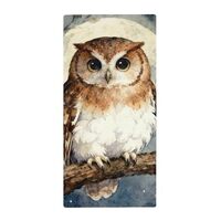 VIDI Super Soft Bath Towel Quick Dry Super Absorbent Light Weight Owl Towels for Gym Shower