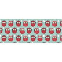 susiyo Red Owls Gift Wrapping Paper Perfect for Wedding, Baby Shower, Valentine's Day, Christma