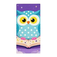 VIDI Super Soft Bath Towel Quick Dry Super Absorbent Light Weight Cartoon Owl Towels for Gym Shower