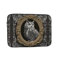 WHJSHOP Owl in a Frame Prints Portable Shockproof Laptop Sleeve Case for Men and Women Business Trav