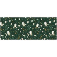 susiyo Christmas Wrapping Paper Roll, Owl Floral Pattern Large Gift Wrap Paper,2 Rolls, 58 x 22.8 In