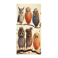 FodPand Owls Birds Towel Extra Large Bath Towels Lightweight Quick Dry Beach Towels Soft and Absorbe
