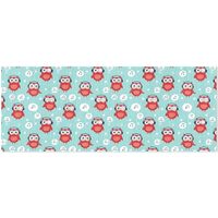 susiyo Cute Red Owls Pattern Gift Wrapping Paper Perfect for Wedding, Baby Shower, Valentine's 