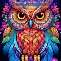 Bird Mandala Coloring Book for Adults: 50 Intricate Owl, Hummingbird, Parrot & Peacock Designs f