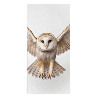 FekiLoot Super Soft Towel for Bathroom, Absorbant A Barn Owl Towels for Unisex, Compact Quick Dry Ha