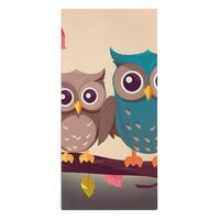 FekiLoot Super Soft Towel for Bathroom, Absorbant Cute Owls Towels for Unisex, Compact Quick Dry Han
