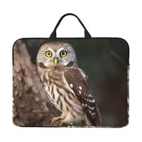 Laptop Case Sleeve Wildlife Animal Owl Laptop Bag Computer Carrying Case 14 Inch Computer Protective