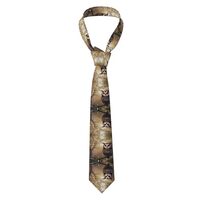 WMASTNjgdA Stylish Men's Neckties - Unique Customized Patterns, 100% Polyester, Full-Print Desi