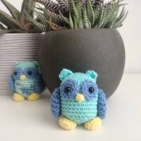 Crochet PATTERN Little Amigurimi Owl
