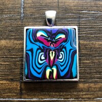 Excited Demon (with Battle Owl) Pendant
