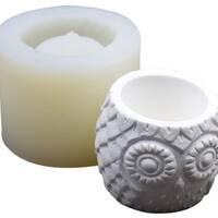 Owl Silicone Resin Flower Pot Mold, DIY Epoxy Casting