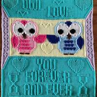 Owl Crochet Blanket Pattern