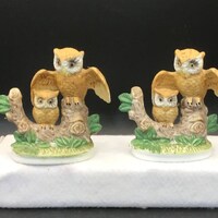Pair of Vintage Brinn's Owls