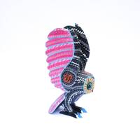 Alebrije owl wood carvings mexican folk art handicrafts wood sculpture oaxacan handicrafts handmade 