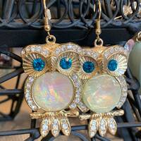 Majestic Owl Earrings-Perfect for Halloween or Everyday Wear-A Must-Have for Owl Lovers-Halloween co