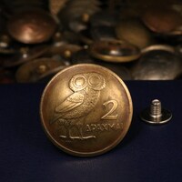 Conchos Screw Back Vintage Owl Concho Coin Conchos Decorative Concho Wallet Buttons Leather Craft fo