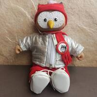 Retro Soft Toy, Cute Owl Soft Toy, Owl Boy Soft Toy, Birds Collection, Owl Collection, Cool Owl
