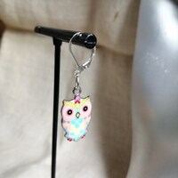 boucles d'oreilles enfant dormeuses "hibou"