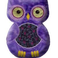 Minkee, Owl, purple, soft