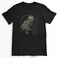 WISDOM KEEPER, owl shirt, goth shirt, unisex t-shirt, pagan clothing