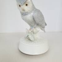 Otagiri musical owl figurine