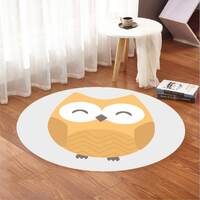 Owl Rug, Owl Decor, Owl Pattern, Home Decoration Rug, Living Room Rug, Non-Slip Rug, Themed Rug, Gif