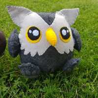 Owl bear d&d felt stuffy plush owlbear