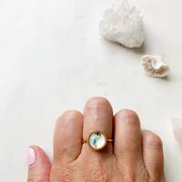 Owl Ring, Tarnish Free Ring, Dainty Ring, Summer Ring, Sister Gift, Ring, Stackable Ring, Gift for H