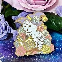 Wizard Owl Pin