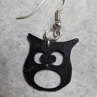 3D printed Owl Earrings