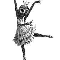 Owl Dancer, Art Print