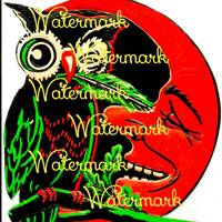 Vintage Halloween Sign Winking Owl, Instant Digital Download.