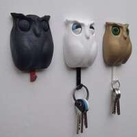 Owl Key Wall Holder 3D Print STL/Files