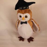 Vintage-1999--Wisest Owl --Class Of 2000--Ty Beanie Baby--