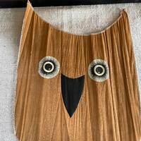 Antique Dennison Halloween Owl Party Hat - Rare