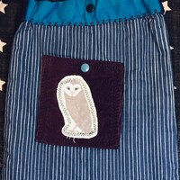 Owls Handmade Crossbody Bag, Moon Fire Magik Handmade Gifts