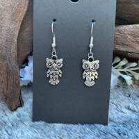 Owl earrings (medium)